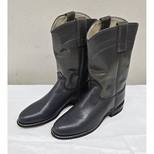 Texas Brand Cowboy Boots Womens Gray 5m 4402‎ 69943 USA Made